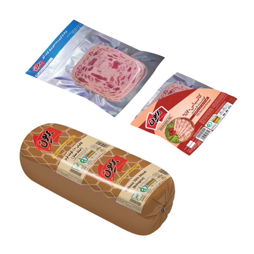 کالباس خشک ممتاز 70% گوشت بریون - کهن پخش ماندگار