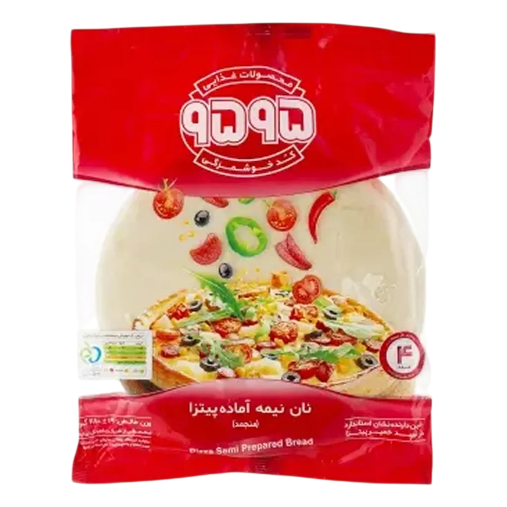 خمیر پیتزا 95 95 - کهن پخش ماندگار