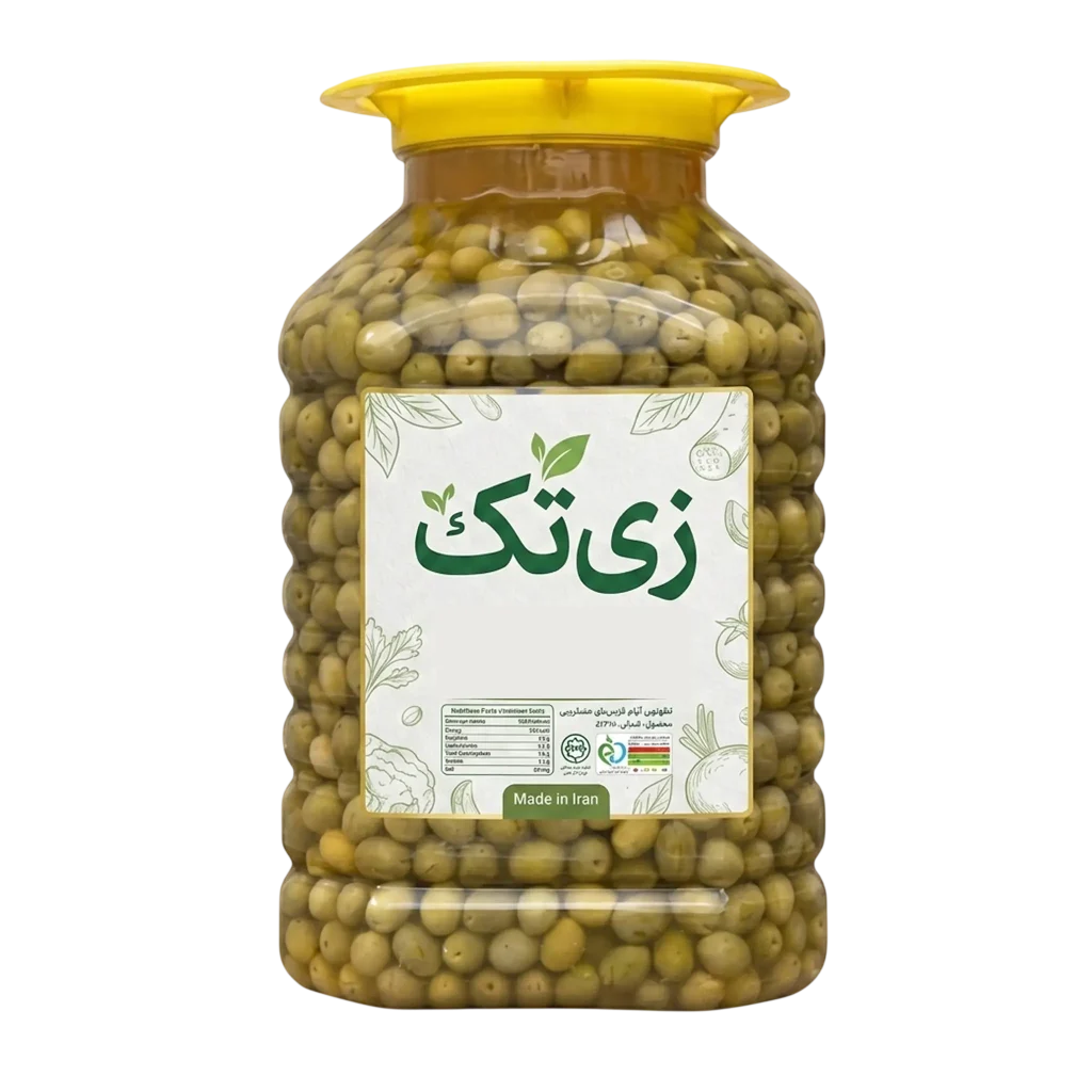 زیتون با هسته دبه ای- کهن پخش ماندگار